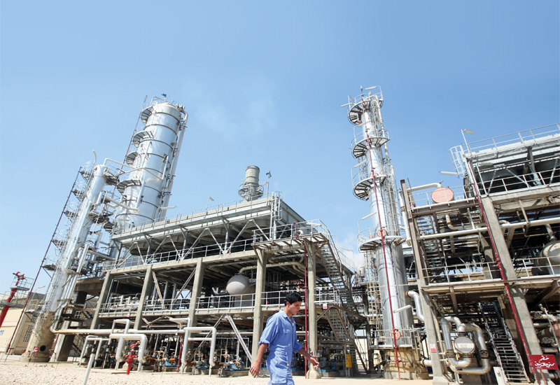 Oil refinery in Iraq