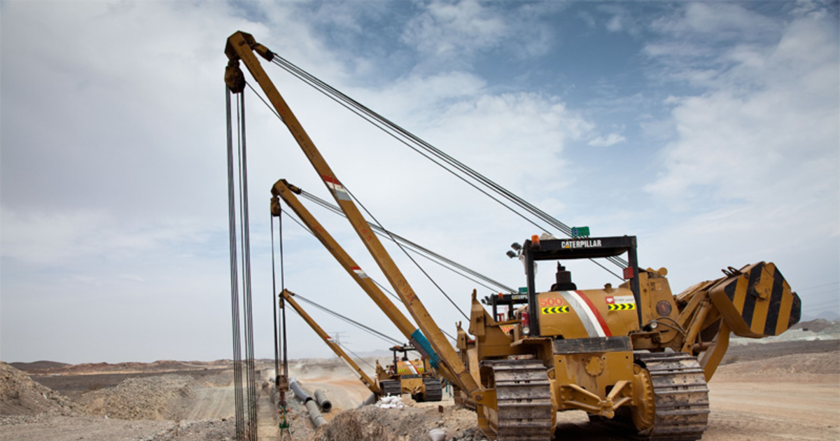 Pipe Layers Dredge Out The New Market Competition Pipelaying