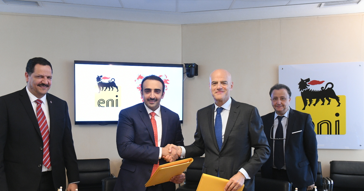 Eni Signs Exploration And Production Sharing Agreement For Block 1 Offshore Bahrain Drilling Production Exploration Epsa Eni Exploration And Production Sharing Agreement Oil Gas Middle East