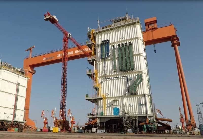 The installation for Petronas is also the world's first commercial floating LNG facility featuring ABB e-houses which are used to manage the electrical requirements. The installation for Petronas is also the world's first commercial floating LNG facility featuring ABB e-houses which are used to manage the electrical requirements.