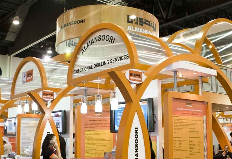 AlMansoori's stand at ADIPEC 2010. AlMansoori's stand at ADIPEC 2010.