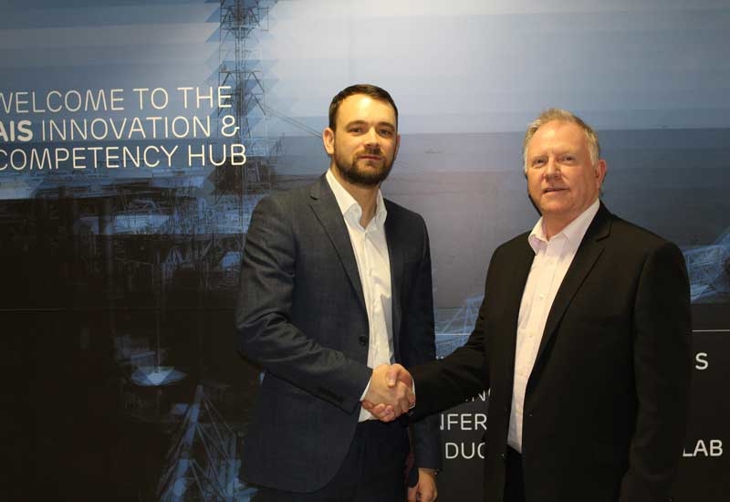 Gavin Taylor (left), commercial director, AIS Training, and Craig Menzies from Restrata, after announcing the partnership. Gavin Taylor (left), commercial director, AIS Training, and Craig Menzies from Restrata, after announcing the partnership.