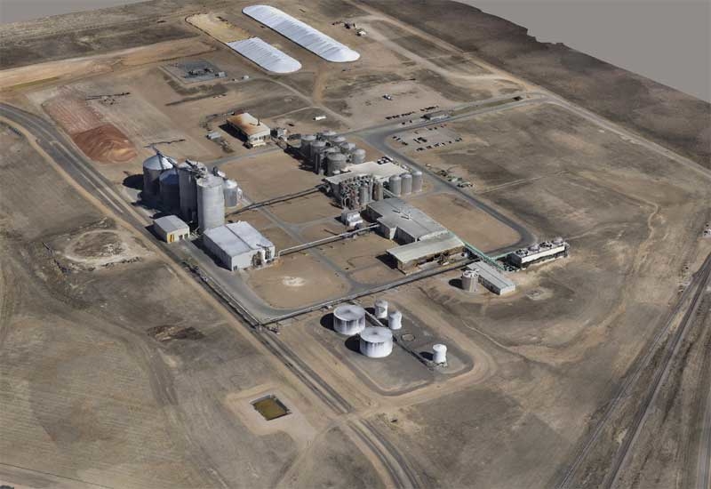 A drone was able to survey this 200-acre ethanol plant site in one hour. (Image courtesy: FlightlineGeo) A drone was able to survey this 200-acre ethanol plant site in one hour. (Image courtesy: FlightlineGeo)