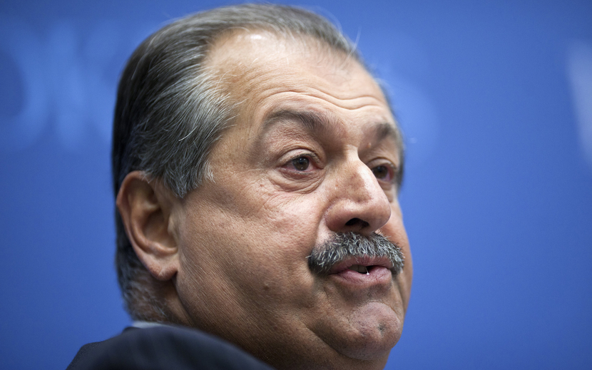 DOW Chemical's CEO Andrew Livires. DOW Chemical's CEO Andrew Livires.