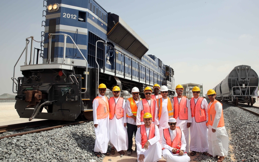 Etihad Rail board members at the Western Region. Etihad Rail board members at the Western Region.