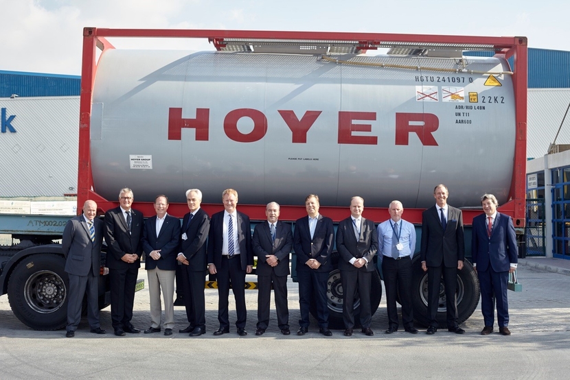 GAC and Hoyer team members. GAC and Hoyer team members.
