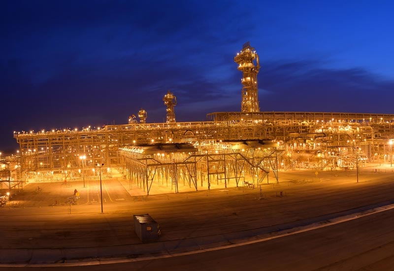 Hawiyah gas plant of Saudi Aramco. Hawiyah gas plant of Saudi Aramco.