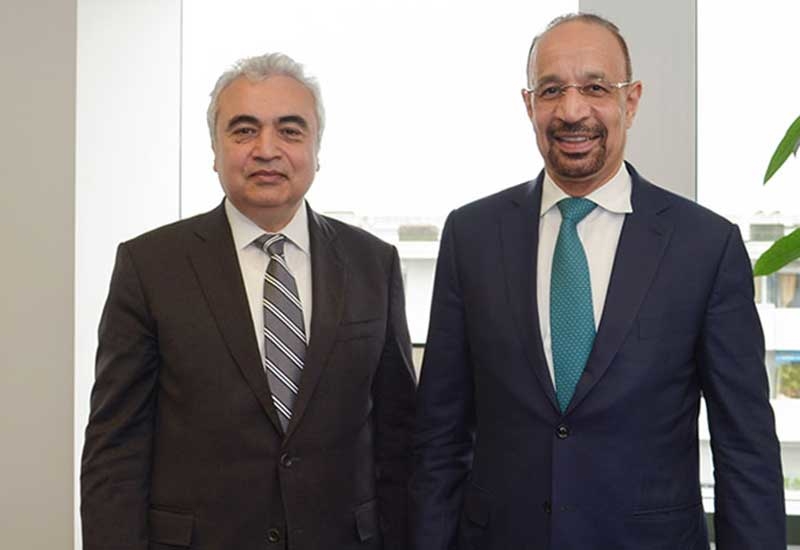 IEA executive director Dr Fatih Birol (left) and Khalid A Al-Falih, Saudi Arabias minister of energy, industry and mineral resources. (Image courtesy: IEA) IEA executive director Dr Fatih Birol (left) and Khalid A Al-Falih, Saudi Arabias minister of energy, industry and mineral resources. (Image courtesy: IEA)