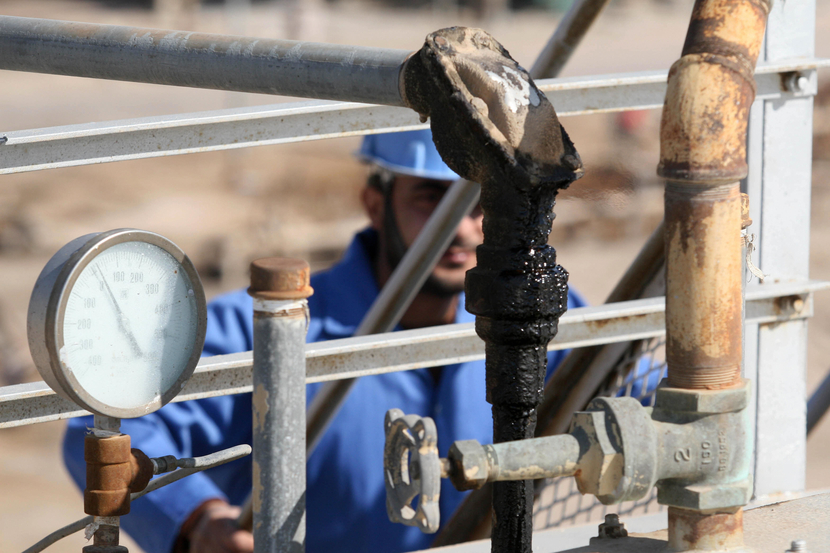 Drillers first encountered oil at Dima back in January, a "surprise" discovery that was lauded by oil minister Abdul Kareem al-Luaibi. GETTY IMAGES Drillers first encountered oil at Dima back in January, a "surprise" discovery that was lauded by oil minister Abdul Kareem al-Luaibi. GETTY IMAGES