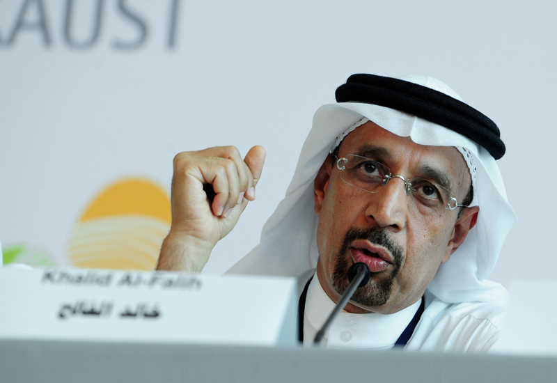 A file photo of Aramco chairman Khalid Al-Falih. A file photo of Aramco chairman Khalid Al-Falih.