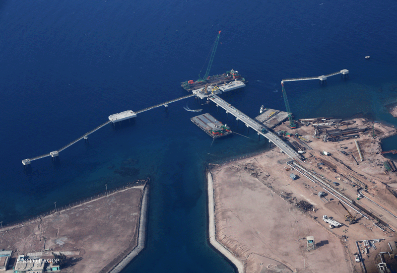 The firms will build LNG facilities. The firms will build LNG facilities.