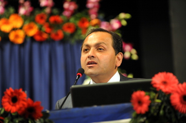 Nikhil Meswani, executive director, Reliance Industries. (Image courtesy: Sam Panthaky/AFP/Getty Images) Nikhil Meswani, executive director, Reliance Industries. (Image courtesy: Sam Panthaky/AFP/Getty Images)