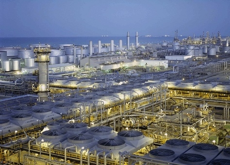 Petrochemical plant. Petrochemical plant.