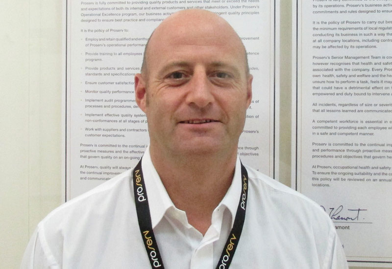 Proserv’s Garry Kidd has over a decade’s experience of working in the oil and gas industry. Proserv’s Garry Kidd has over a decade’s experience of working in the oil and gas industry.