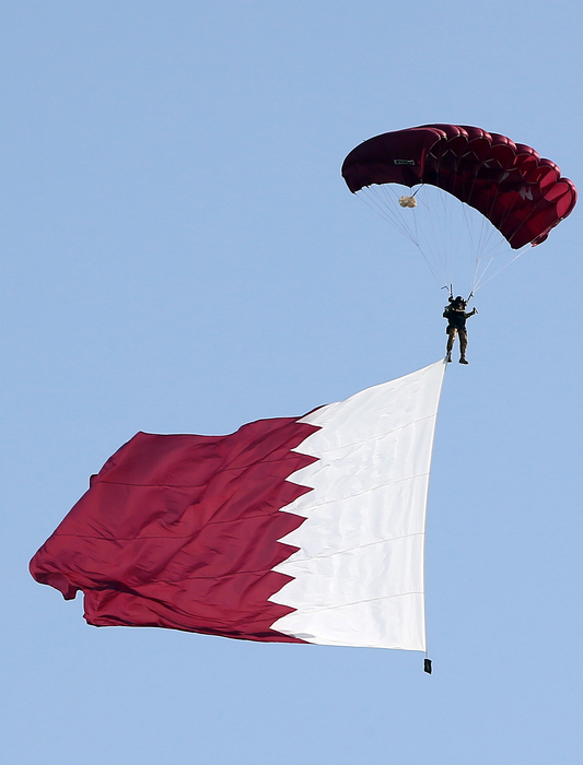 Qatar is forging ahead with infrastructure plans. Qatar is forging ahead with infrastructure plans.