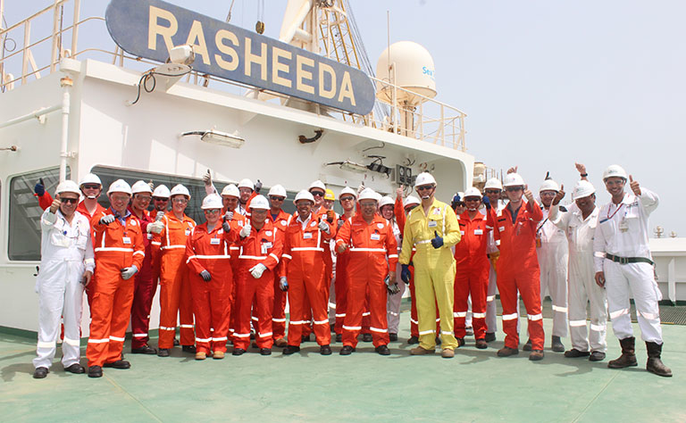 Nakilat built the Rasheeda vessel in 2010. Nakilat built the Rasheeda vessel in 2010.
