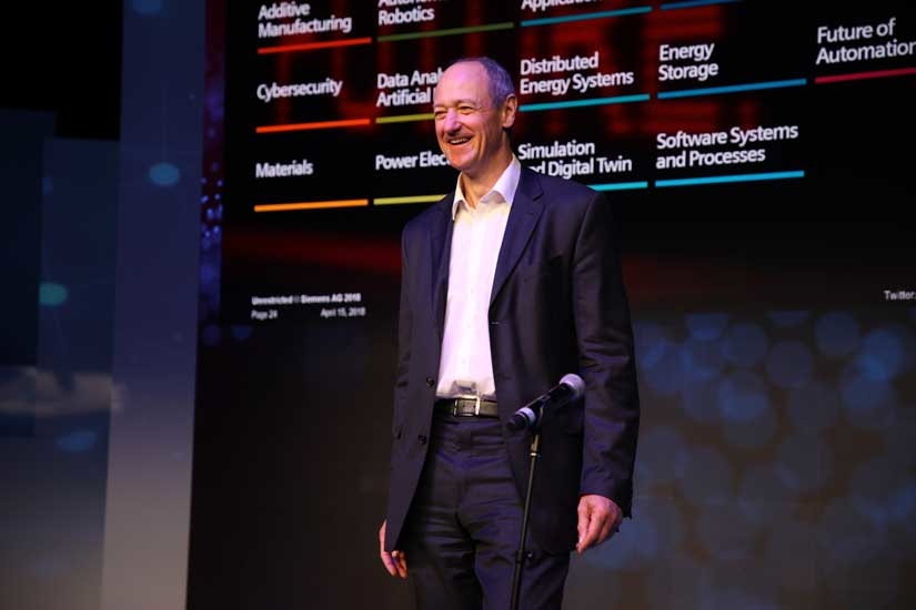 Roland Busch, chief technology officer and member of the managing board of Siemens AG. Roland Busch, chief technology officer and member of the managing board of Siemens AG.