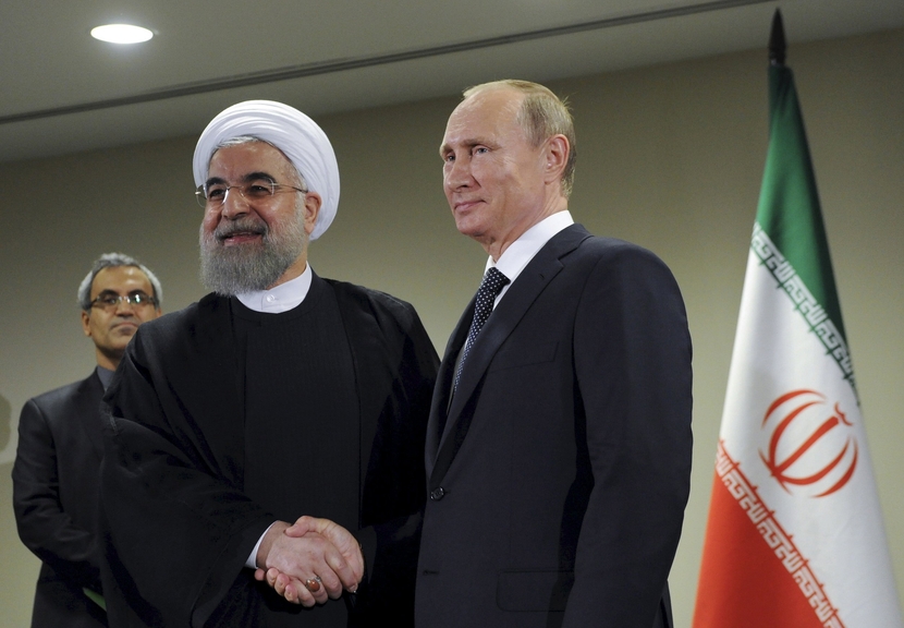 A file photo of Russian President Vladimir Putin with Iranian President Hassan Rouhani. A file photo of Russian President Vladimir Putin with Iranian President Hassan Rouhani.