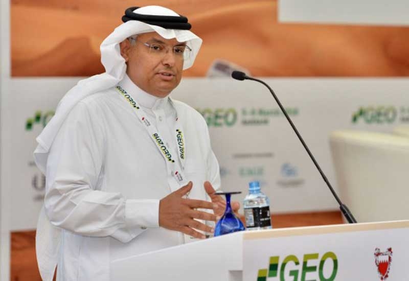 Mohammed Y Al-Qahtani, senior vice president, upstream, Saudi Aramco, giving the keynote speech at the 13th Middle East Geosciences Conference and Exhibition. Mohammed Y Al-Qahtani, senior vice president, upstream, Saudi Aramco, giving the keynote speech at the 13th Middle East Geosciences Conference and Exhibition.