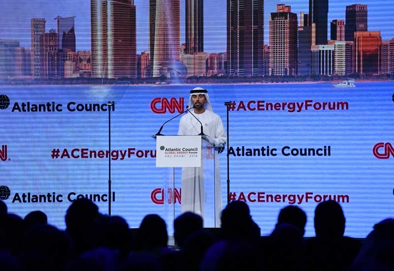 HE Suhail Mohamed Faraj Al Mazrouei, minister of energy, UAE, addressing the Global Energy Forum. HE Suhail Mohamed Faraj Al Mazrouei, minister of energy, UAE, addressing the Global Energy Forum.