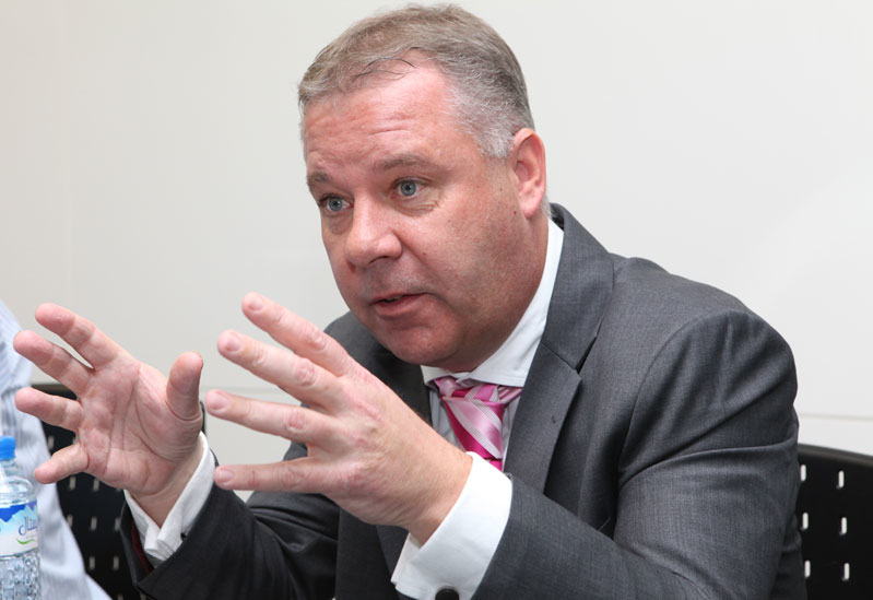 Speedy International's managing director Andy Carter has immense confidence in the region. Speedy International's managing director Andy Carter has immense confidence in the region.