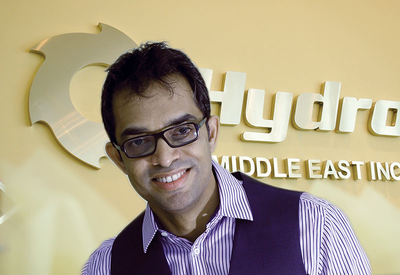 Thomas Arakal, managing director, Hydro Middle East. Thomas Arakal, managing director, Hydro Middle East.