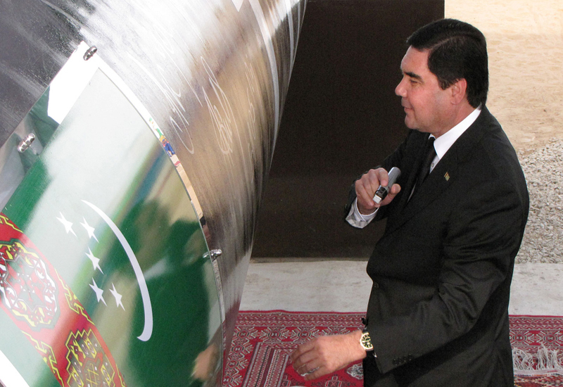 Turkmenistan?s President Kurbanguly Berdymukhamedov has sacked Bayramgeldy Nedirov, citing poor performance. GETTY IMAGES Turkmenistan?s President Kurbanguly Berdymukhamedov has sacked Bayramgeldy Nedirov, citing poor performance. GETTY IMAGES