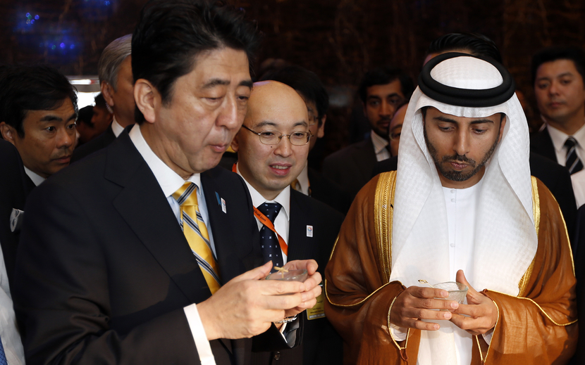UAE energy minister. UAE energy minister.