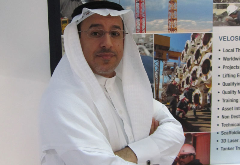 Mohammed A. Al-Khalifa, Velosi?s Country Manager for Saudi Arabia Mohammed A. Al-Khalifa, Velosi?s Country Manager for Saudi Arabia
