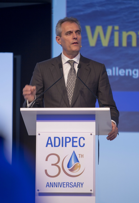 Wintershall's chairman Rainer Seele at ADIPEC Wintershall's chairman Rainer Seele at ADIPEC