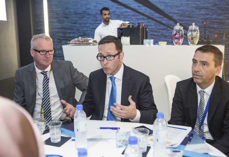 A file photo of Wintershall chairman and CEO Mario Mehren speaking to journalists during ADIPEC 2015 in Abu Dhabi. (ITP Photography/Grace Guino) A file photo of Wintershall chairman and CEO Mario Mehren speaking to journalists during ADIPEC 2015 in Abu Dhabi. (ITP Photography/Grace Guino)