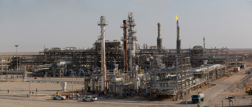 The Badra field in Iraq. The Badra field in Iraq.