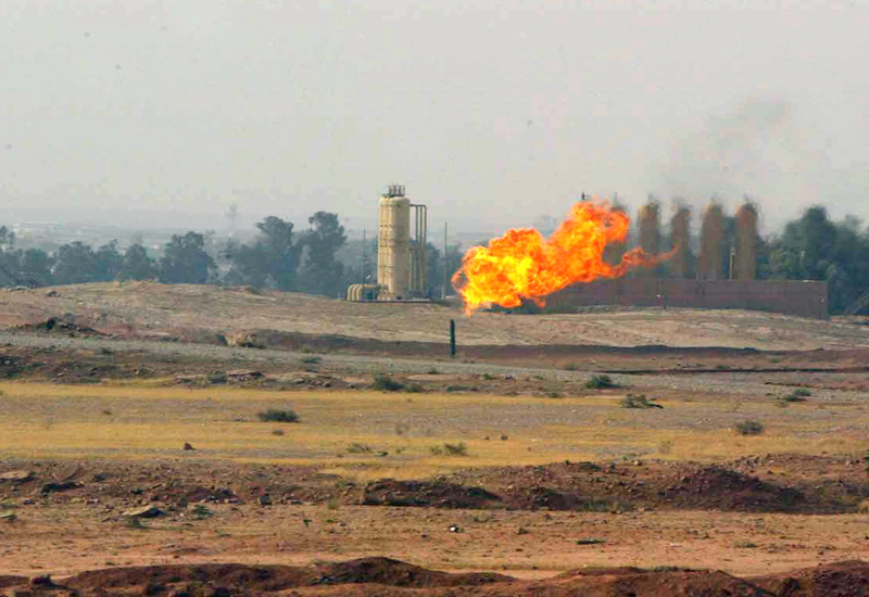 Gas flare in Iraq. GETTY IMAGES Gas flare in Iraq. GETTY IMAGES