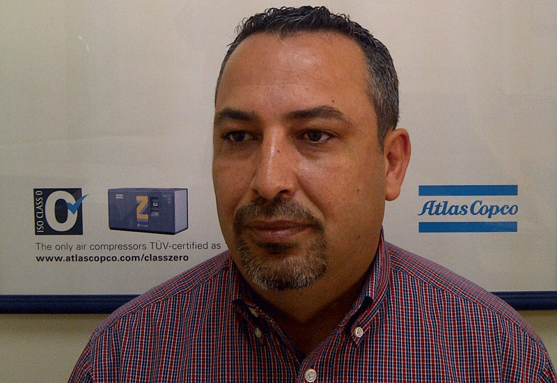 Akram Tamari, Atlas Copco Regional Rental Manager. Akram Tamari, Atlas Copco Regional Rental Manager.