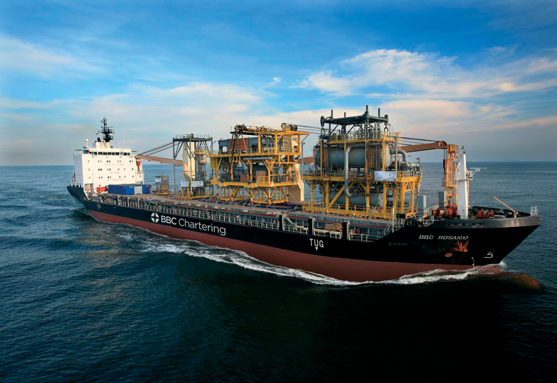 Some BBC Chartering vessels have a lift capacity of 500 tonnes. Some BBC Chartering vessels have a lift capacity of 500 tonnes.