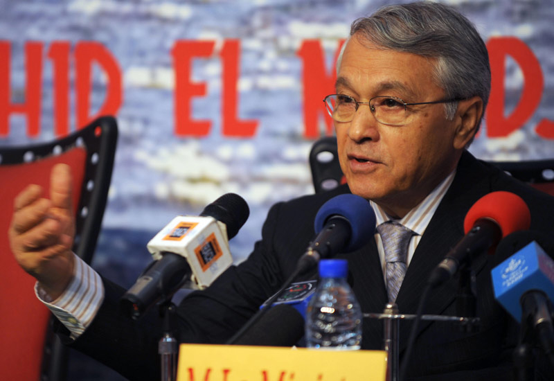 Algerian energy minister, Chakib Khelil. (Getty Images) Algerian energy minister, Chakib Khelil. (Getty Images)