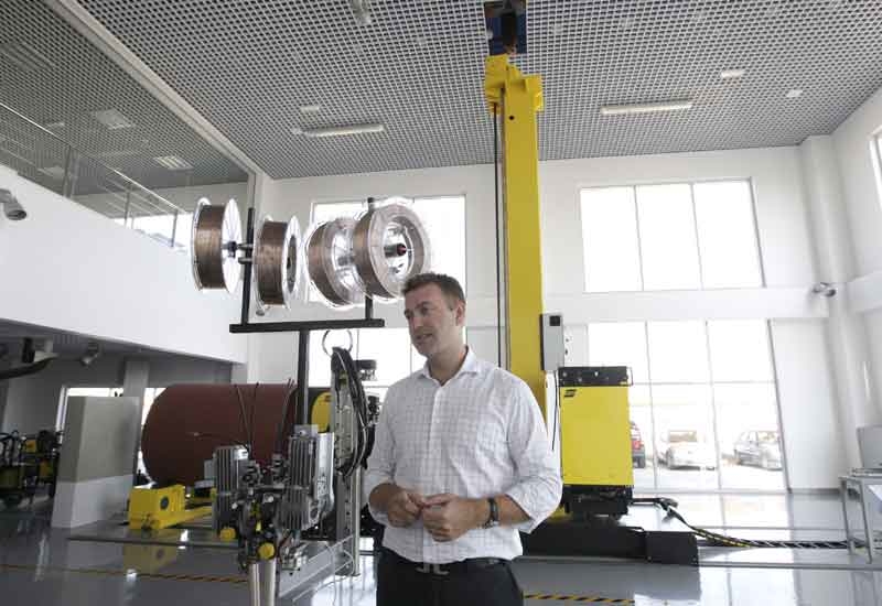 Fransson believes letting clients see the company's equipment first hand helps them to make better purchase decisions. Fransson believes letting clients see the company's equipment first hand helps them to make better purchase decisions.