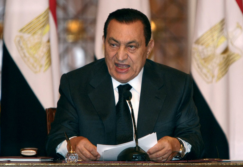 Hosni Mubarak has been the President of Egypt since 1981. Hosni Mubarak has been the President of Egypt since 1981.