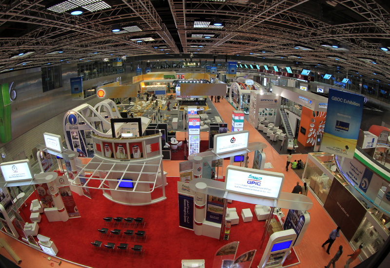 The exhibition hall at the 20th World Petroleum Congress in Doha, Qatar. GETTY IMAGES The exhibition hall at the 20th World Petroleum Congress in Doha, Qatar. GETTY IMAGES