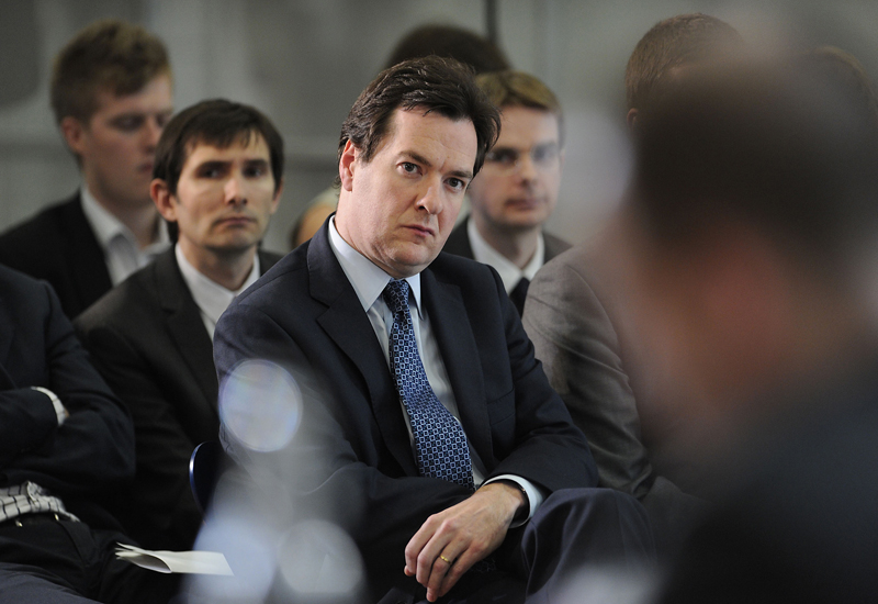 George Osborne's shock 12% tax hike has drawn criticism from North Sea producers. GETTY IMAGES George Osborne's shock 12% tax hike has drawn criticism from North Sea producers. GETTY IMAGES