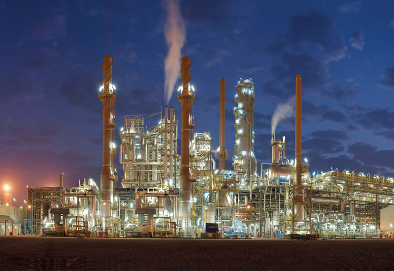 LyondellBasell and Sahara's JV Al-Waha complex at night - a 450,000 tpa polypropylene plant in Al-Jubail Industrial City. LyondellBasell and Sahara's JV Al-Waha complex at night - a 450,000 tpa polypropylene plant in Al-Jubail Industrial City.