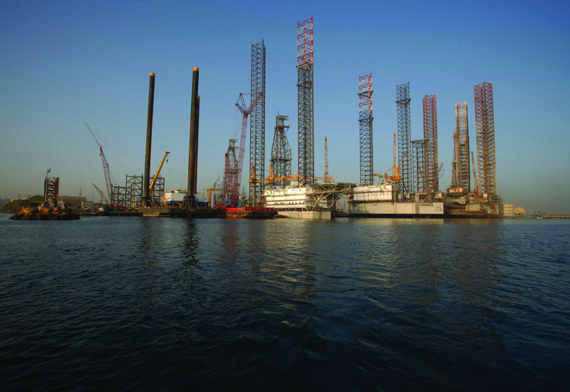 The Sharjah yard is working flat out and at full capacity with newbuild jack ups. The Sharjah yard is working flat out and at full capacity with newbuild jack ups.