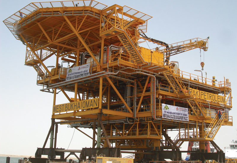 A topside unit ready for delivery to RAK Petroleum from the Abu Dhabi yard. A topside unit ready for delivery to RAK Petroleum from the Abu Dhabi yard.