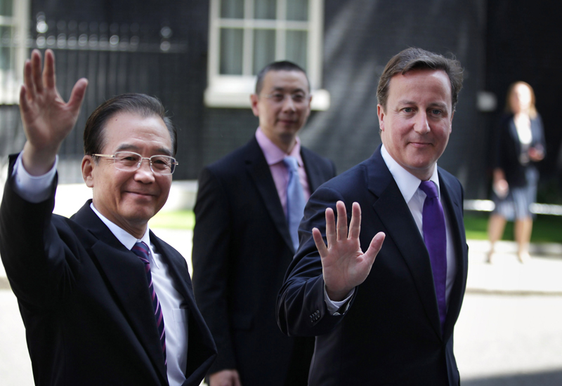 The deal was announced with a slew of other deals as part of Chinese Premier Wen Jiabao's state visit to Britain. GETTY IMAGES The deal was announced with a slew of other deals as part of Chinese Premier Wen Jiabao's state visit to Britain. GETTY IMAGES