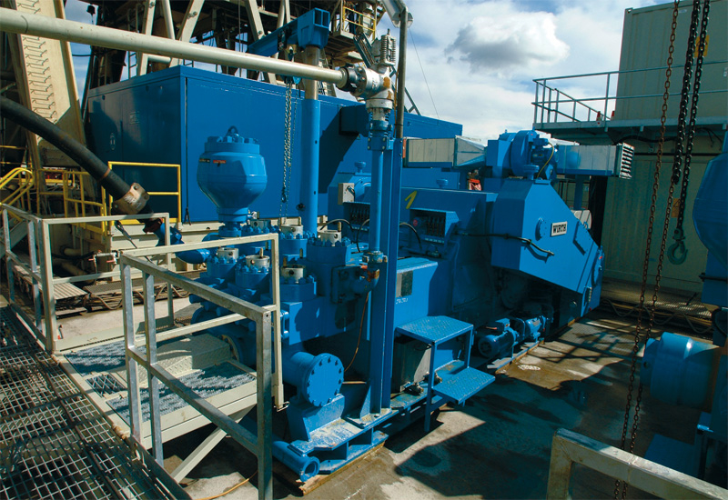 Aker Solutions provide mud pumps such as this, to its regional customers from its Woodhouse International base in Dubai. Aker Solutions provide mud pumps such as this, to its regional customers from its Woodhouse International base in Dubai.