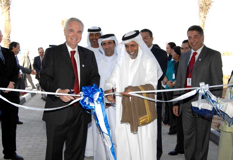 Baker Hughes CEO Chad Deaton had a helping hand from ADNOC CEO Yousef Omair Bin Yousef to open the Baker Hughes Dubai facility in February last year. Baker Hughes CEO Chad Deaton had a helping hand from ADNOC CEO Yousef Omair Bin Yousef to open the Baker Hughes Dubai facility in February last year.