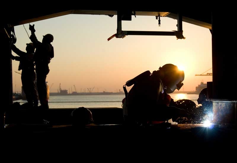Lamprell welders will have their work cut out with an impressive log of work in the pipeline says upbeat CEO. Lamprell welders will have their work cut out with an impressive log of work in the pipeline says upbeat CEO.