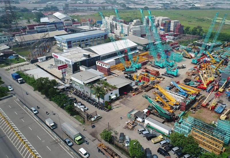Superkrane's base in Jakarta, Indonesia. Superkrane's base in Jakarta, Indonesia.