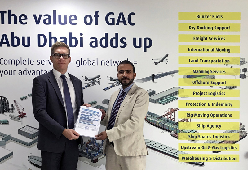 GAC Abu Dhabi's managing director, Gran Eriksson and Mahmoud Hussein, the company's key account manager dedicated to ADNOC, celebrate the ICV certification. GAC Abu Dhabi's managing director, Gran Eriksson and Mahmoud Hussein, the company's key account manager dedicated to ADNOC, celebrate the ICV certification.
