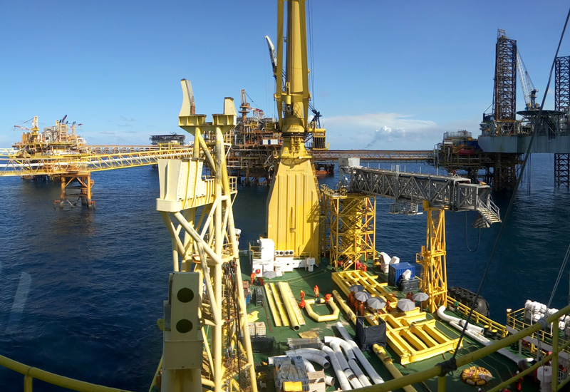 Telford Offshore's vessel will be operating in shallow water with a maximum depth of 70 metres. Telford Offshore's vessel will be operating in shallow water with a maximum depth of 70 metres.